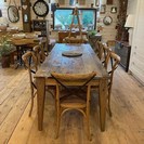 TEAK BOATWOOD DINING TABLE 2.2M