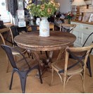 OLD ELM ROUND TABLE